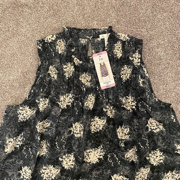 JOIE Limited Edition Womens Sleeveless Top Ruffled Neck Size S - Small - NWT$198 - Picture 5 of 16